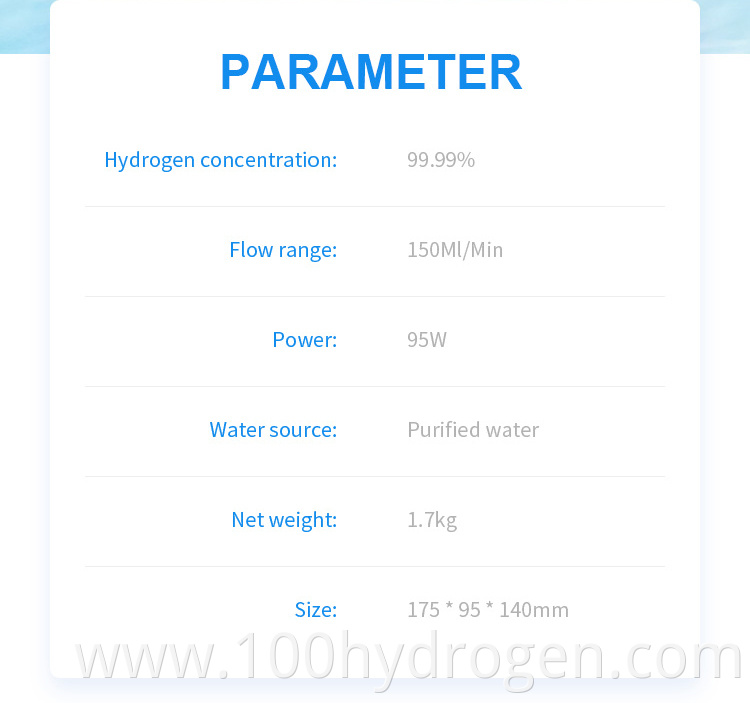 Hydrogen Machine For Water